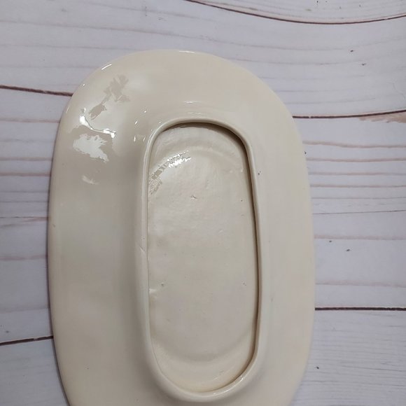 1970's Vintage Gravy Boat and Tray - Picture 5 of 11